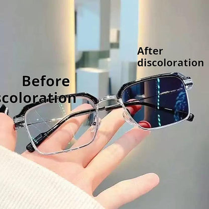 Frameless Progressive Smart Vision Glasses – Multi-Focus Clarity with Blue Light Protection-YH