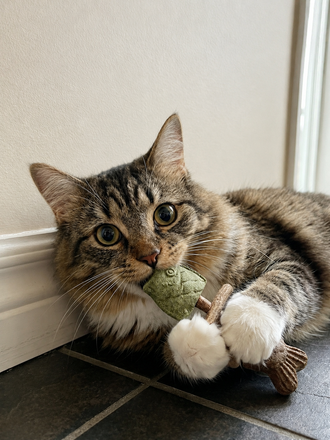 Catnip & Silvervine Chew-JX