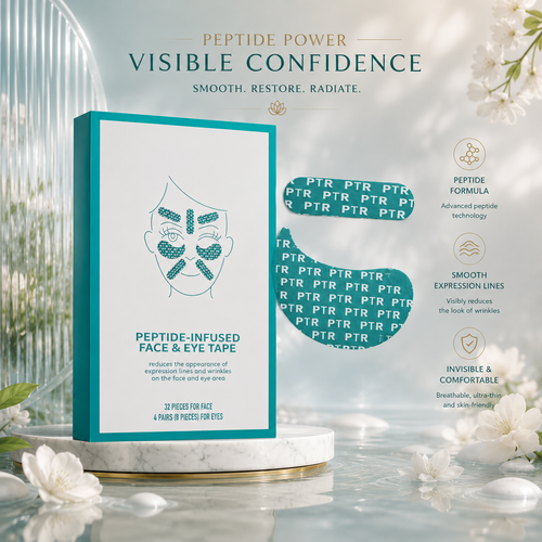 Overnight Peptide Face & Eye Wrinkle Patches-CW