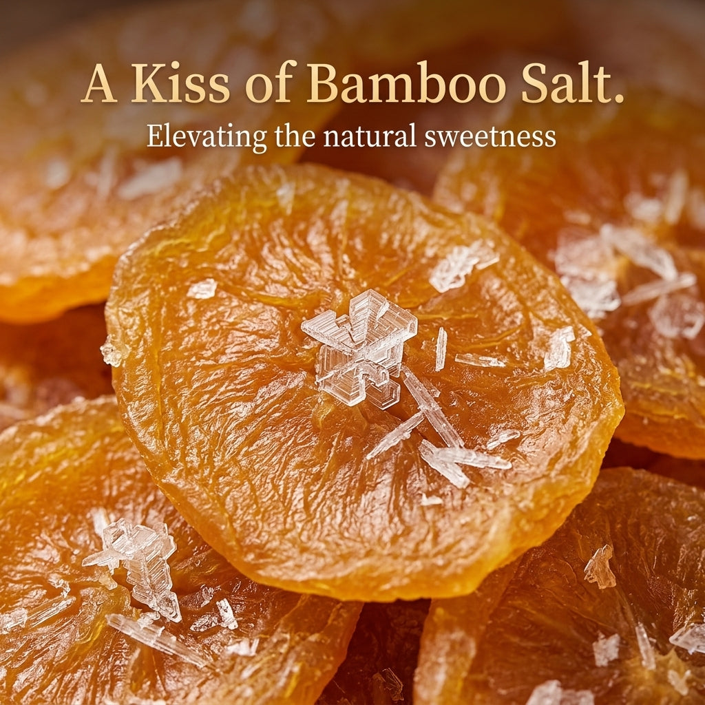 🌾 Natural Blood Care | Sugar-free Zero-Added Bamboo Salt Licorice Dried Loquat-JX