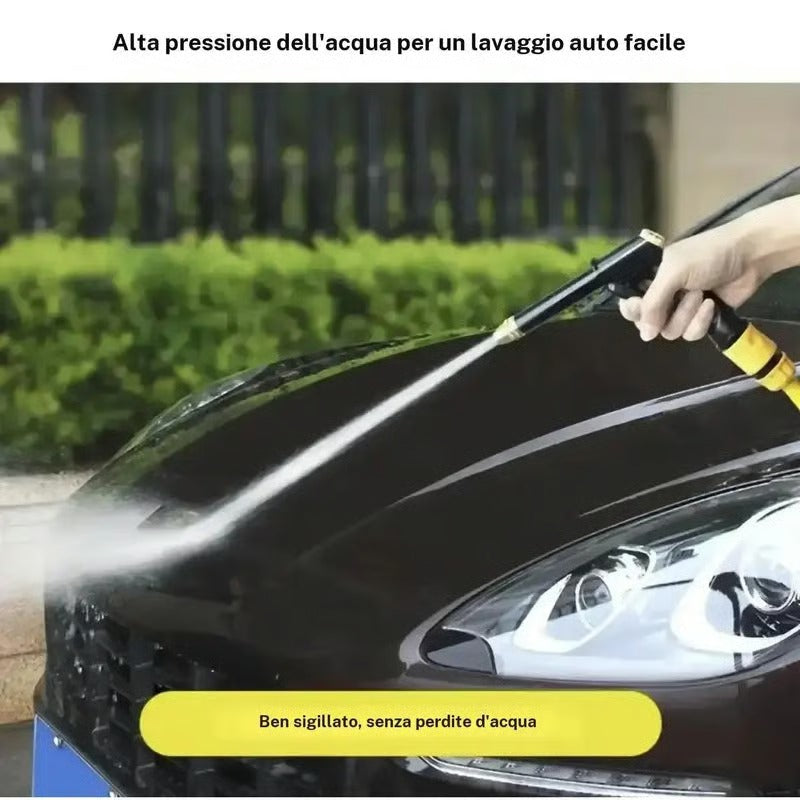 【FathersDayGift】Portable High Pressure Water Sprayer, Adjustable Garden Hose Nozzle Sprayer, Car Washing & Maintenance Tool, Pet Cleaning Tool & Dealsforyoudays-ANN