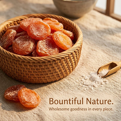 🌾 Natural Blood Care | Sugar-free Zero-Added Bamboo Salt Licorice Dried Loquat-JX