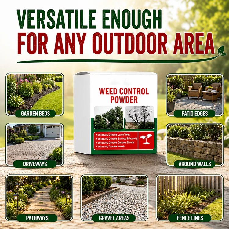 🌿 Fast-Acting Weed Control Powder - High-Efficiency Root Killer for Lawns & Gardens 💥-CW