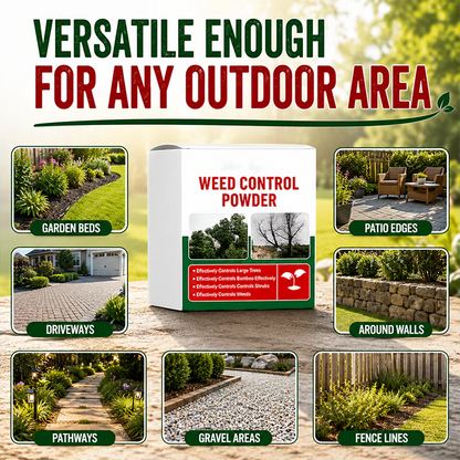 🌿 Fast-Acting Weed Control Powder - High-Efficiency Root Killer for Lawns & Gardens 💥-CW