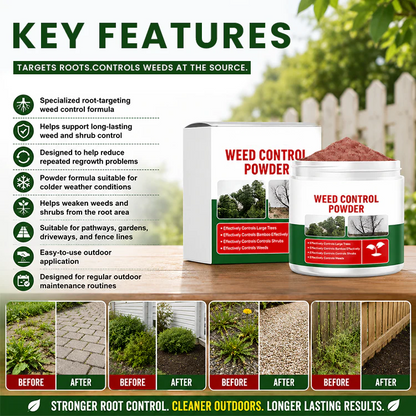 🌿 Heroiy® Weed Control Powder – Fast Acting Root Weed Killer for Lawn & Garden-ANN