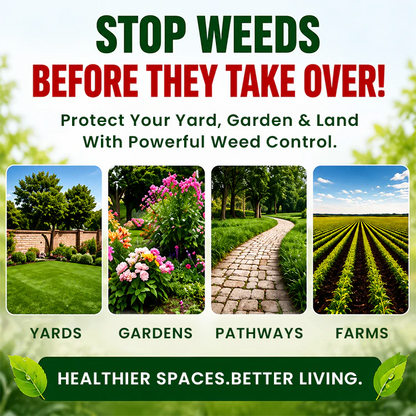 🌿 Fast-Acting Weed Control Powder - High-Efficiency Root Killer for Lawns & Gardens 💥-CW