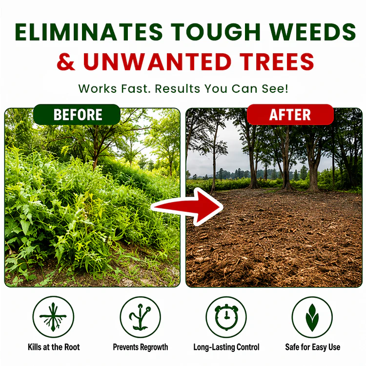 🌿 Heroiy® Weed Control Powder – Fast Acting Root Weed Killer for Lawn & Garden-ANN