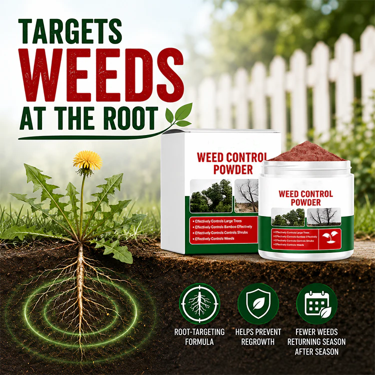 🌿 Fast-Acting Weed Control Powder - High-Efficiency Root Killer for Lawns & Gardens 💥-CW