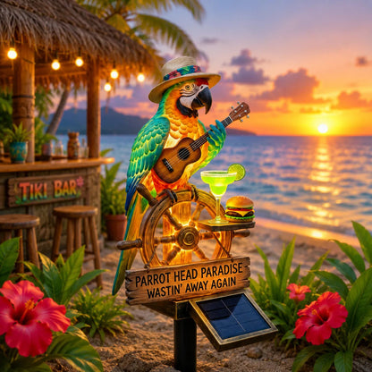 🔥Last Day 49% OFF🔥-🌴Solar Powered Parrot Garden Light- "Wastin" Away Again-JX