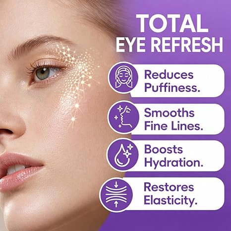 👁️👁️👁️ Upgraded New Packaging WAKE UP LOOKING YEARS YOUNGER Hyaluronic Acid Microneedle Eye Mask-ZGD