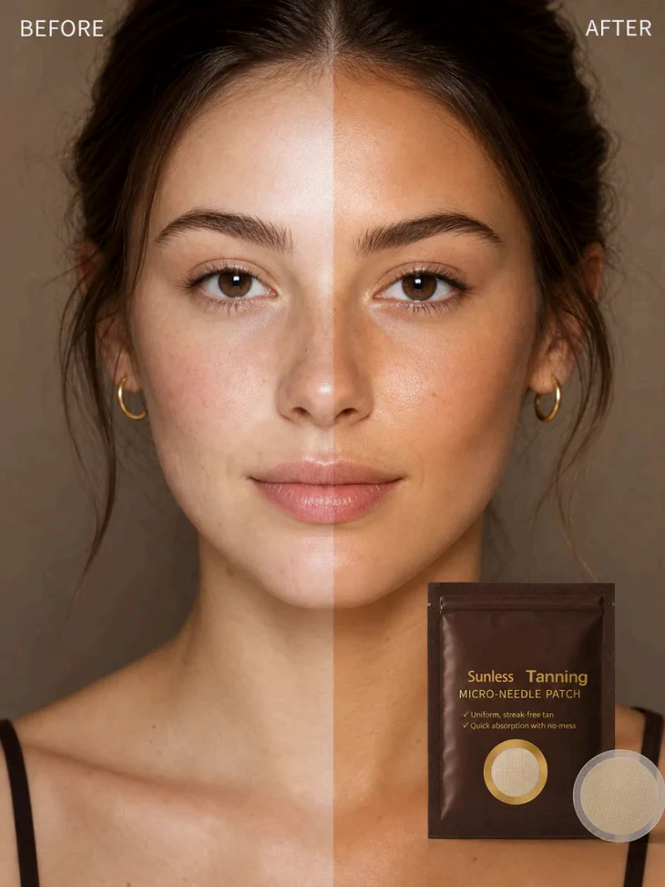 UV-Free Transdermal Sunless Tanning Patch™-JX