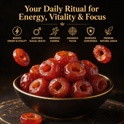 🍅🫒 Men’s Vitality Revival 🔥 Hollow dried hawthorn berries for Natural Energy, Stamina & Confidence -JX