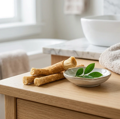 🌿 Natural Miswak Toothbrush Stick Oral Daily- Individually Wrapped, Traditional Toothbrush for Fresh Breath & Healthy Gums-JX