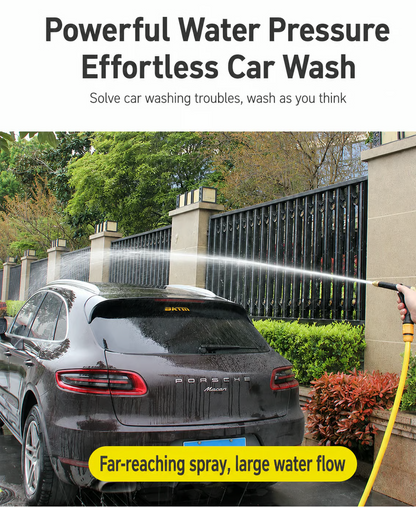 【FathersDayGift】Portable High Pressure Water Sprayer, Adjustable Garden Hose Nozzle Sprayer, Car Washing & Maintenance Tool, Pet Cleaning Tool & Dealsforyoudays-ANN