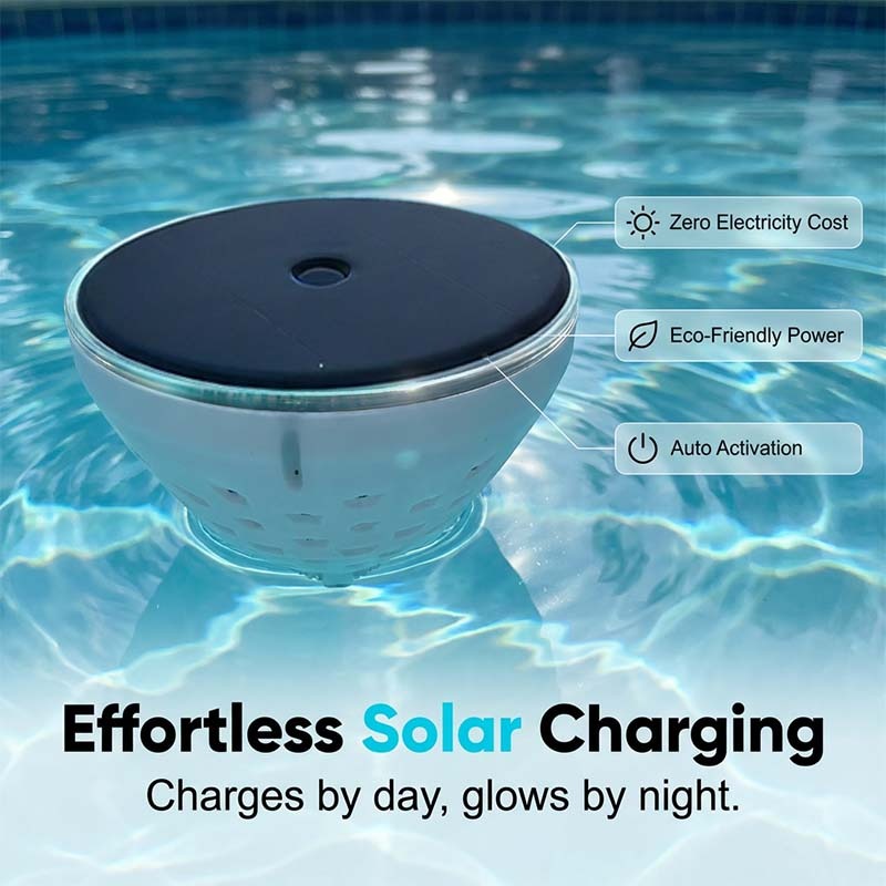 🎁2026 Hot Sale 50% OFF💕Solar Floating Pool Light with Fish Projection-ANN