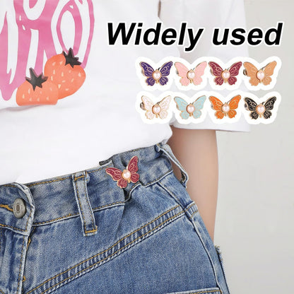 🔥8Pcs Butterfly Pants Waist Tightener-ANN
