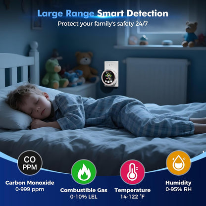 🏠 5-in-1 Smart Air Safety Monitor-YH