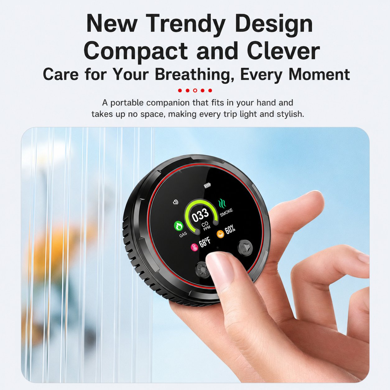 🏠 5-in-1 Smart Air Safety Monitor-YH