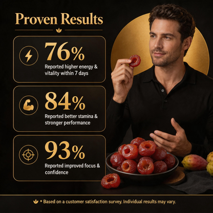 🍅🫒 Men’s Vitality Revival 🔥 Hollow dried hawthorn berries for Natural Energy, Stamina & Confidence -JX