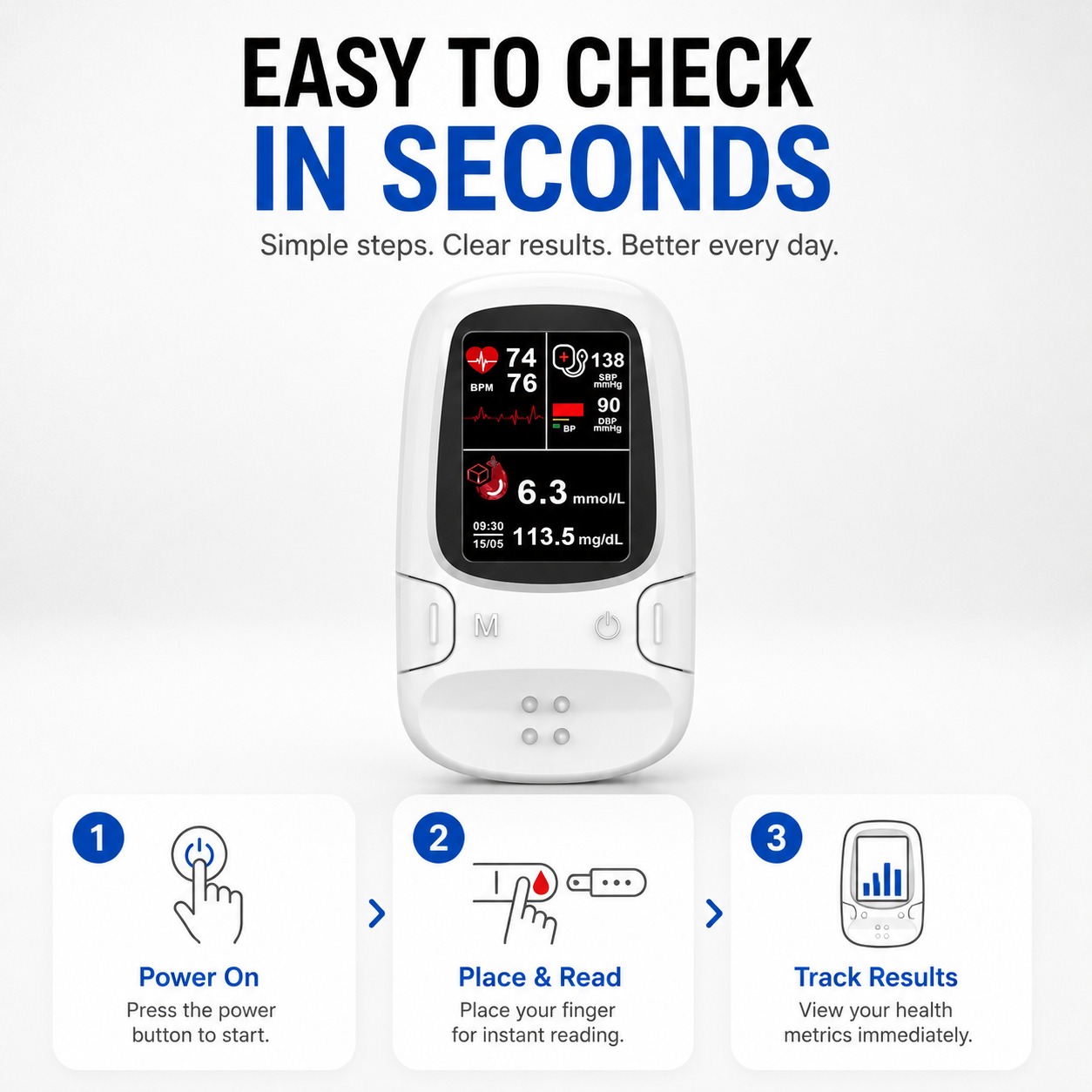 Multi-Function Health Monitoring Device-YH