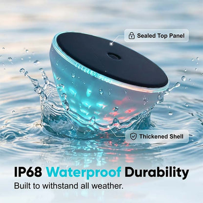 🎁2026 Hot Sale 50% OFF💕Solar Floating Pool Light with Fish Projection-ANN