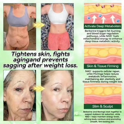 Moringa & Berberine * NAD+ 10-in-1 Advanced Nano Microneedle Patch-ANN