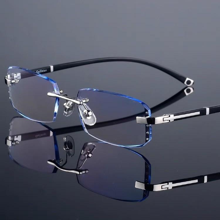 Frameless Progressive Smart Vision Glasses – Multi-Focus Clarity with Blue Light Protection-YH