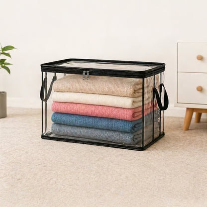 🎁 📦Large Heavy-Duty Thick Plastic Clear Storage Bag for Clothes, Moving & Storage-ZGD