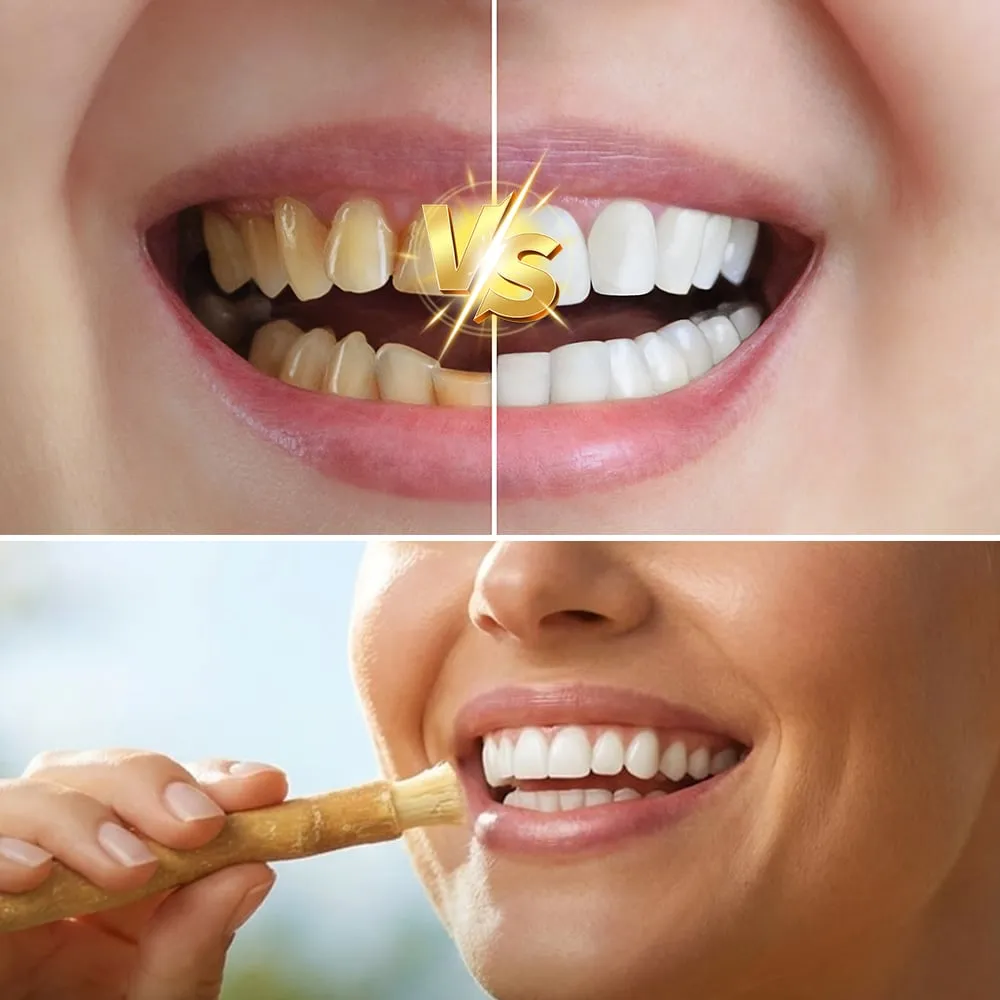 🌿 Natural Miswak Toothbrush Stick Oral Daily- Individually Wrapped, Traditional Toothbrush for Fresh Breath & Healthy Gums-JX