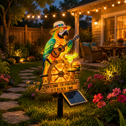 🔥Last Day 49% OFF🔥-🌴Solar Powered Parrot Garden Light- "Wastin" Away Again-JX