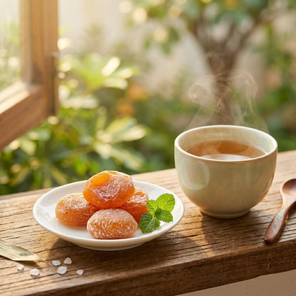 🌾 Natural Blood Care | Sugar-free Zero-Added Bamboo Salt Licorice Dried Loquat-JX