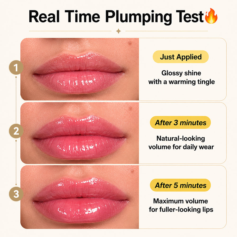 [NEW] Spicy Lip Plumper — Fuller-Looking Lip Plumper Gloss-JX