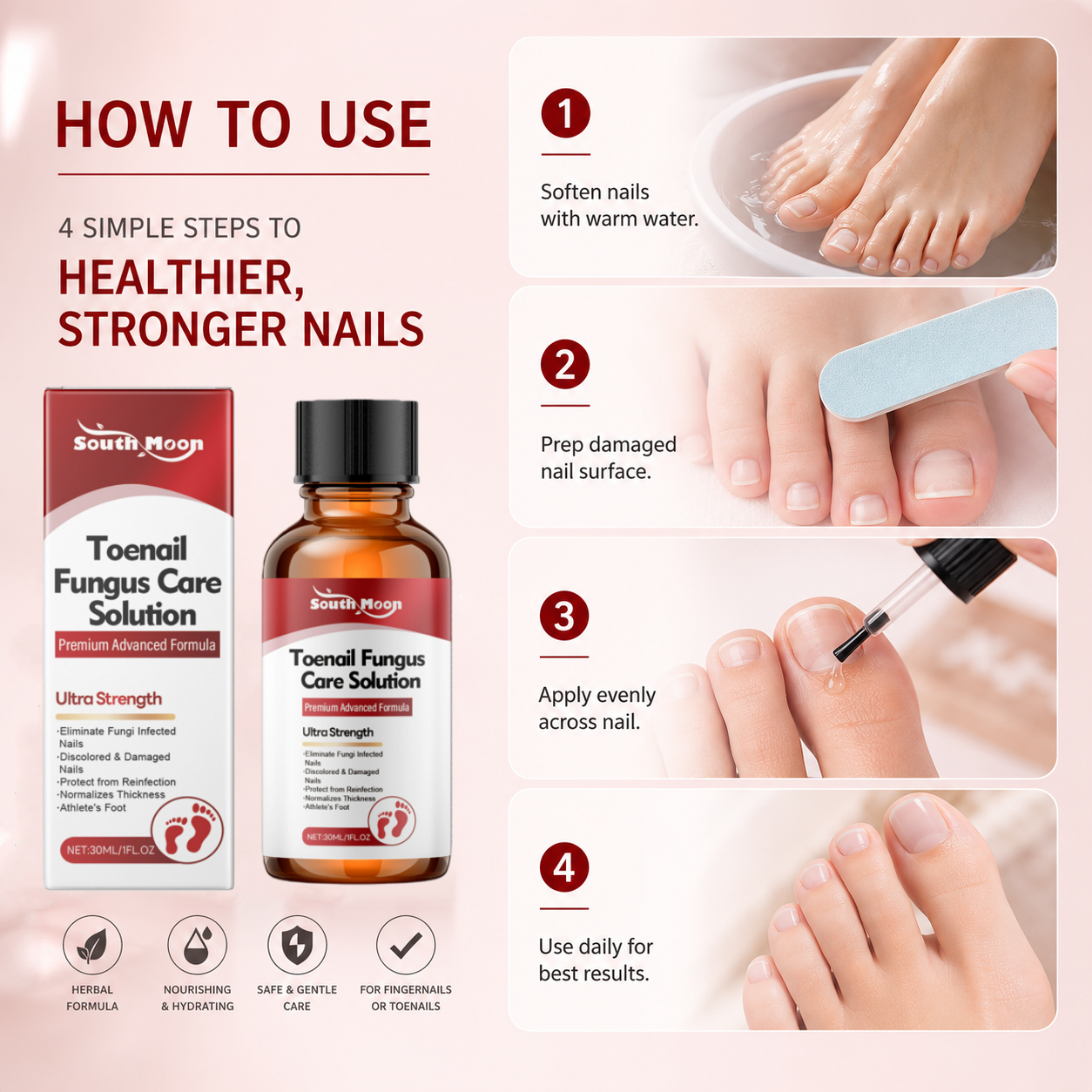 💅 Revive & Strengthen – Multi-Purpose Nail Repair Solution-JX