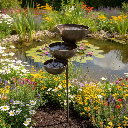🔥Hot Sale🔥Bring Life Back To Your Garden – Rain Catcher Bird Bath 🌿🐦-YH