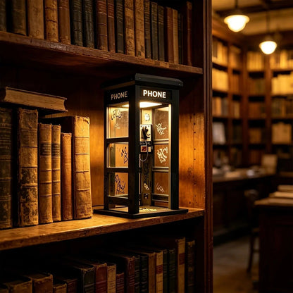 ✨Vintage Phone Booth Ambient Lamp-YH