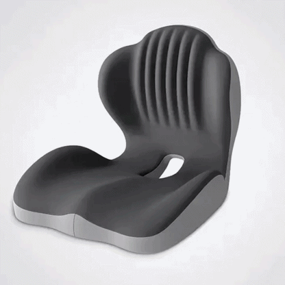 🔥Ergonomic Memory Foam Seat Cushion with Lumbar & Back Support, Relieves Back Pain, Reduces Pressure-JX