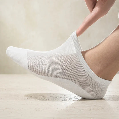 Breathable Reinforced No-Show Socks-ZGD