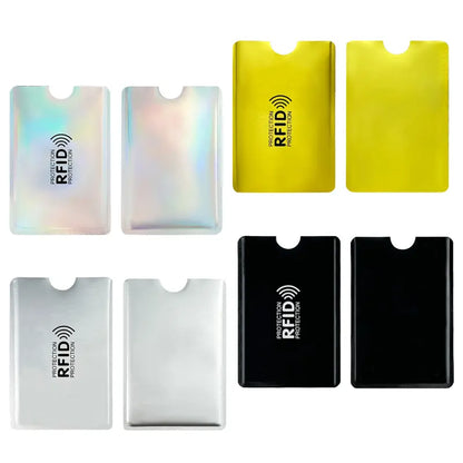 RFID Blocking Sleeves Set – Protection for Credit & ID Cards, Slim & Lightweight Design-ZGD