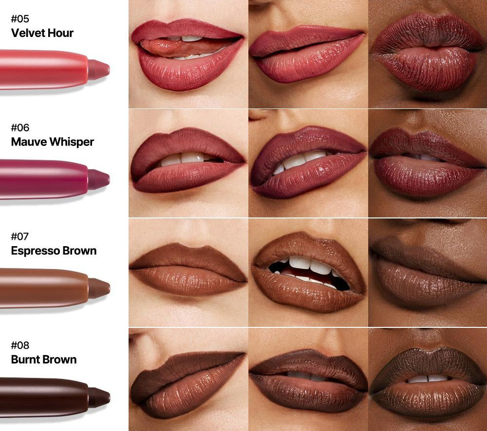 Easy Glide Lip Liner — Creamy, Blendable Color with Smooth Application-ZGD