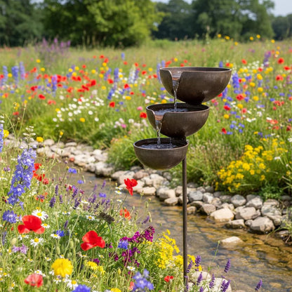 🔥Hot Sale🔥Bring Life Back To Your Garden – Rain Catcher Bird Bath 🌿🐦-YH