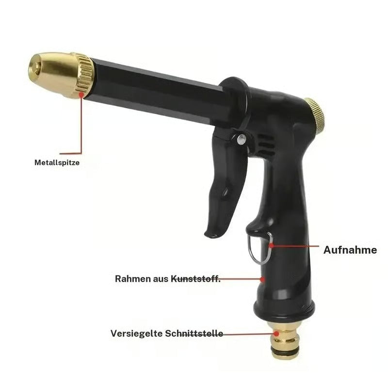 【FathersDayGift】Portable High Pressure Water Sprayer, Adjustable Garden Hose Nozzle Sprayer, Car Washing & Maintenance Tool, Pet Cleaning Tool & Dealsforyoudays-ANN