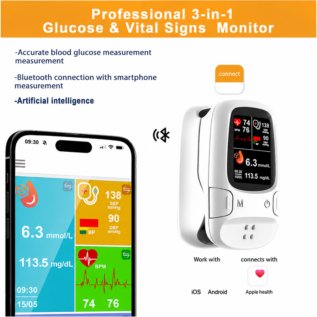 Multi-Function Health Monitoring Device-YH