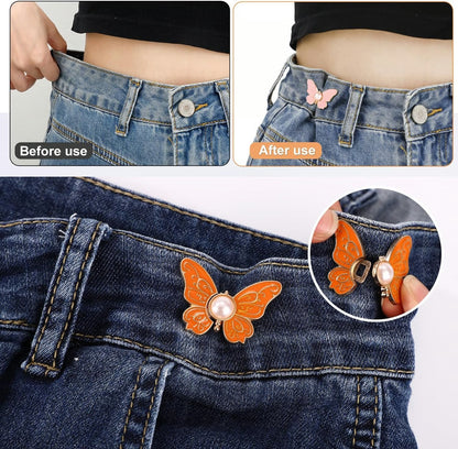 🔥8Pcs Butterfly Pants Waist Tightener-ANN