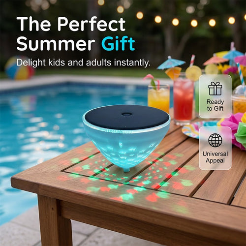 🎁2026 Hot Sale 50% OFF💕Solar Floating Pool Light with Fish Projection-ANN