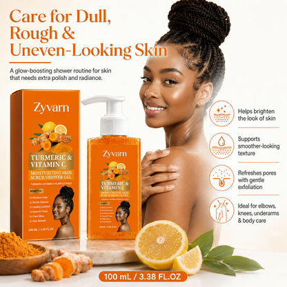 Turmeric + Vitamin C Body Polish – Exfoliate, Moisturize & Glow-ANN