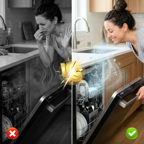 Dishwasher Deep Cleaner Tablets – Removes Grease, Limescale & Odor-Causing Buildup-JX
