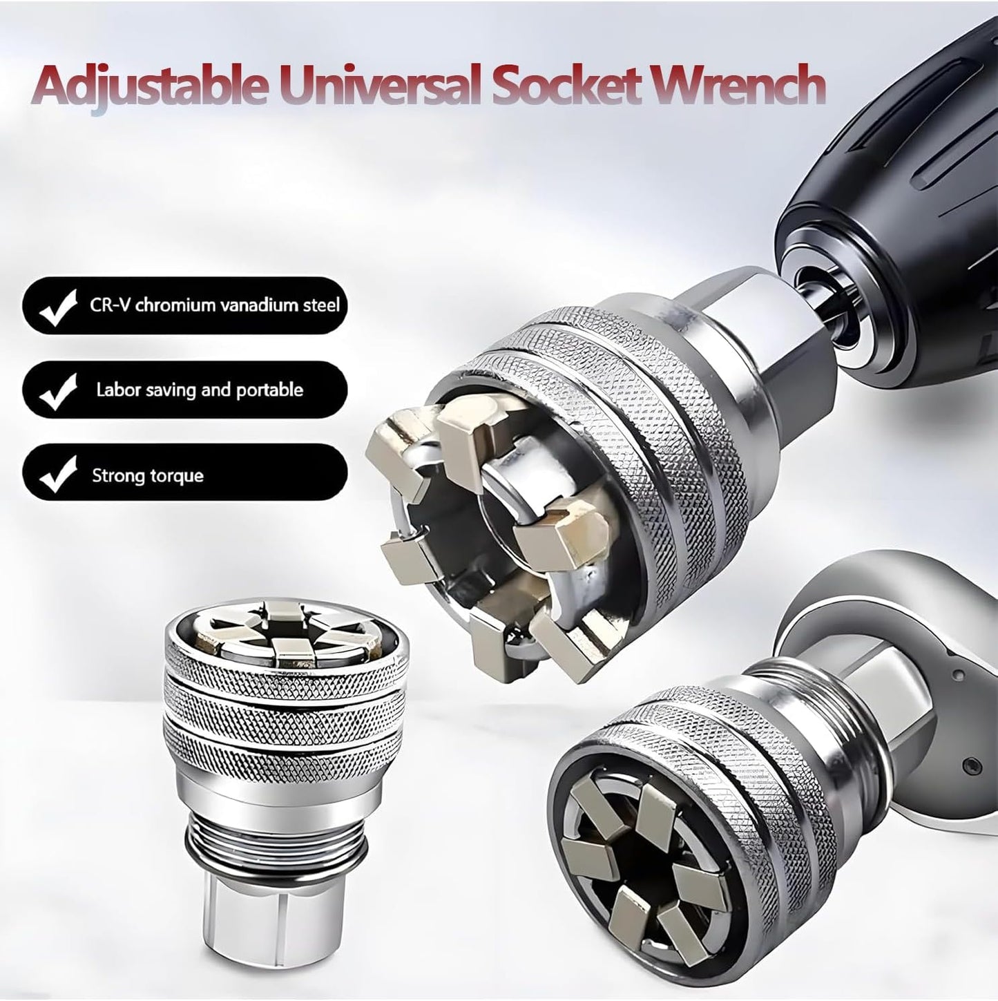🚗Multi-Function Universal Socket Wrench Tool-YH