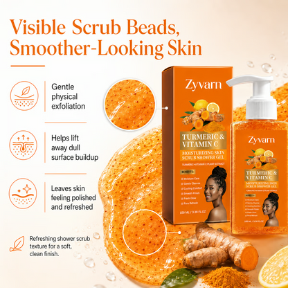 Turmeric + Vitamin C Body Polish – Exfoliate, Moisturize & Glow-ANN