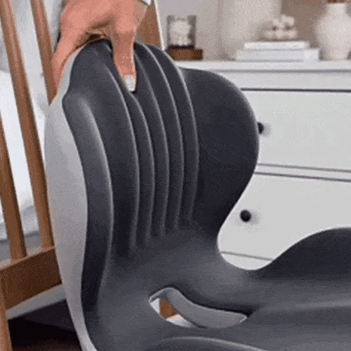 🔥Ergonomic Memory Foam Seat Cushion with Lumbar & Back Support, Relieves Back Pain, Reduces Pressure-JX