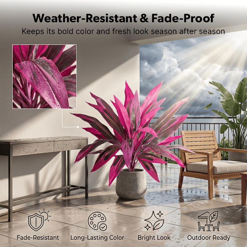 🎁 Last Day 60% OFF - Artificial Boston Fern & Dragon's Blood Tree Plants-YH
